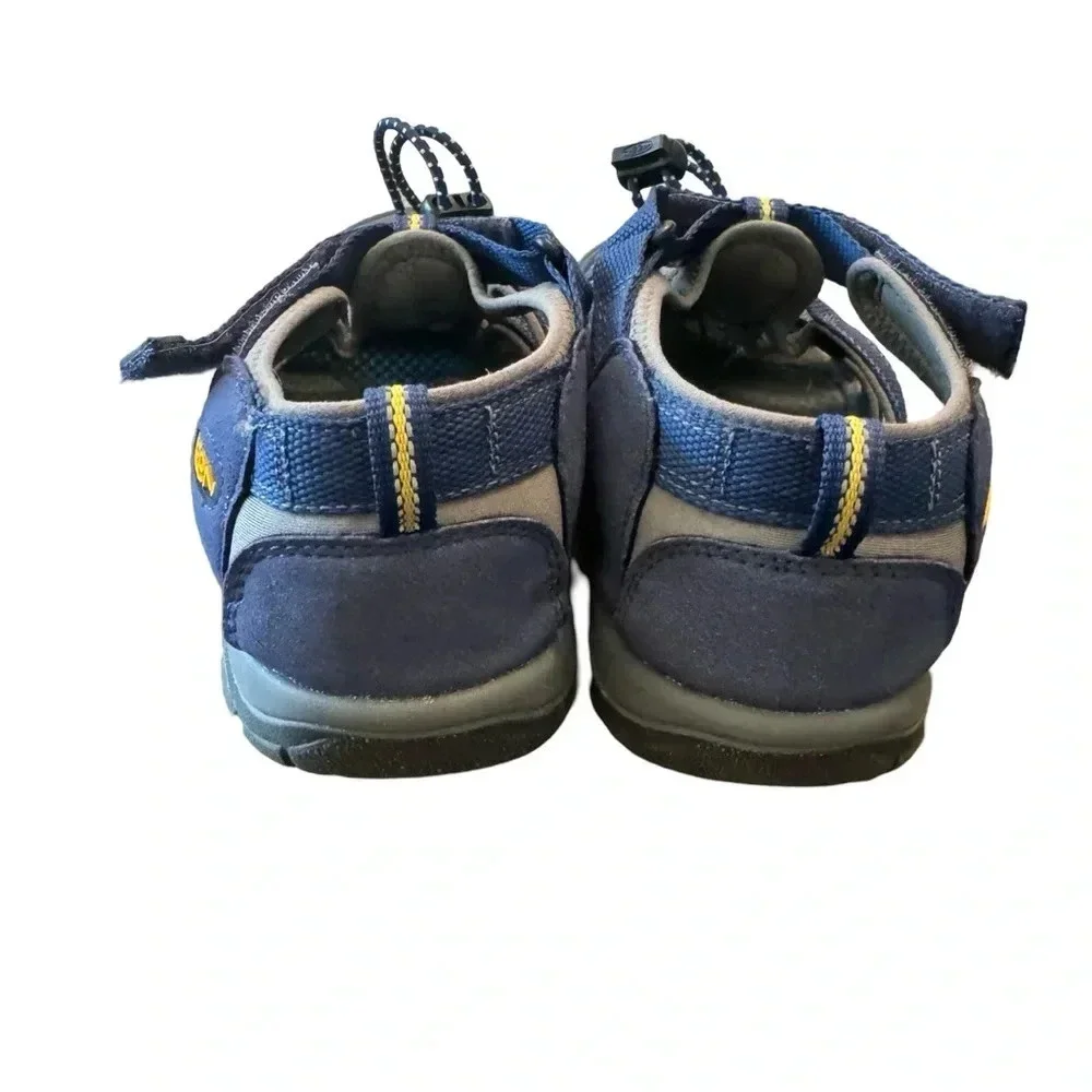 Keen Kids Newport H2 Naval Academy/Keen Yellow Sandals